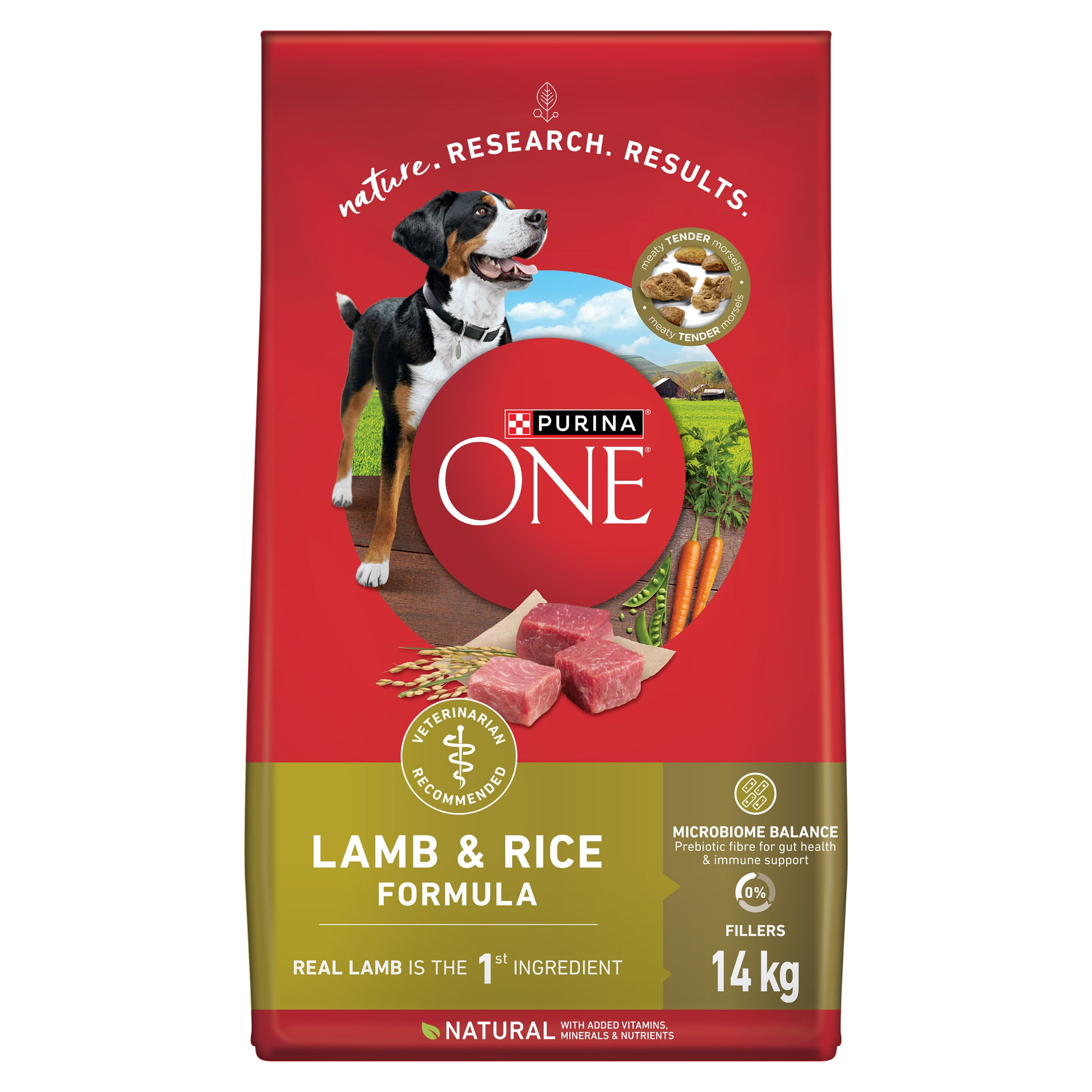 Purina ONE Lamb & Rice Formula, Dry Dog Food 14kg