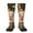 2 Black-2, variant on Whimsical Flower Crown Maiden Knee Socks, High Socks Long Stretchy Sock Women Knee High Stocking, Long Socks for Women