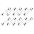 thumbnail image 1 of Uxcell 2A 250V Glass Fuses 5x20mm Time Delay Fuses Slow Blow Fuses 10Pcs, 1 of 5