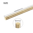 thumbnail image 2 of 9.5mm x 450mm Brass Round Rod, Metal Solid Shaft Rods Lathe Bar, 2 of 5