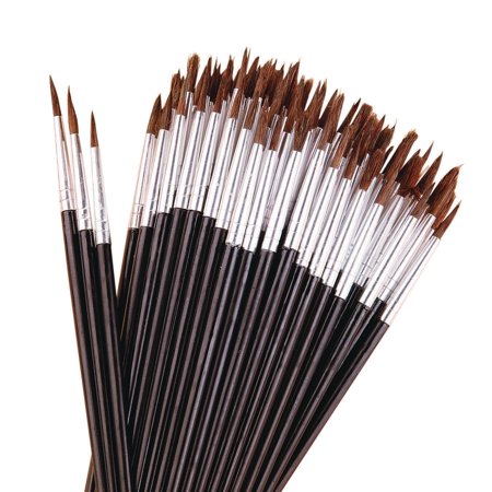 UPC: 0840614101621 | Pointed Round Brushes (Pack of 144)