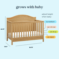 thumbnail image 2 of DaVinci Charlie 4-in-1 Convertible Crib, 2 of 6