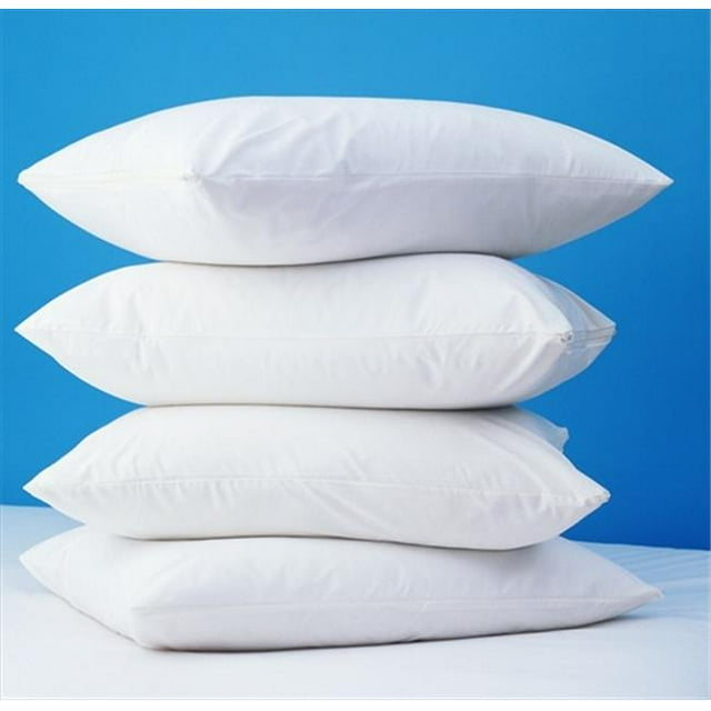 Bargoose Home Textiles 530221 Allergie Soins 100% Coton Housse de Coussin à Fermeture Éclair - Queen