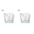 thumbnail image 2 of Unatoiry Water Bag Portable Storage Jug Convenient Waters Bottle with Inlaid Handle Collapsible Water Container for Travel 15L 2Set, 2 of 6