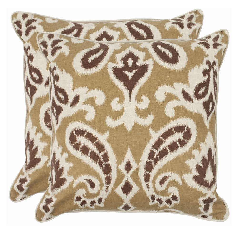2.5 Thick Brian Decorative Pillow Set of 2 (18 in. L x 18 in. W (4 lbs.))