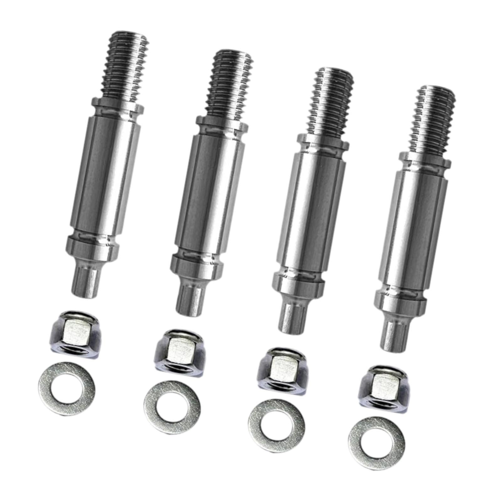 Esquirla 4Pcs Dryer Drum Support Roller Shaft Accessories 1878666.3 Wear Resistant High Performance Sturdy Professional Alloy Steel