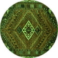 thumbnail image 1 of Ahgly Company Indoor Round Persian Green Traditional Area Rugs, 8' Round, 1 of 1