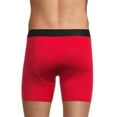 thumbnail image 7 of No Boundaries Men's Stretch Boxer Briefs, 3-Pack, Sizes S-3XL, 7 of 7