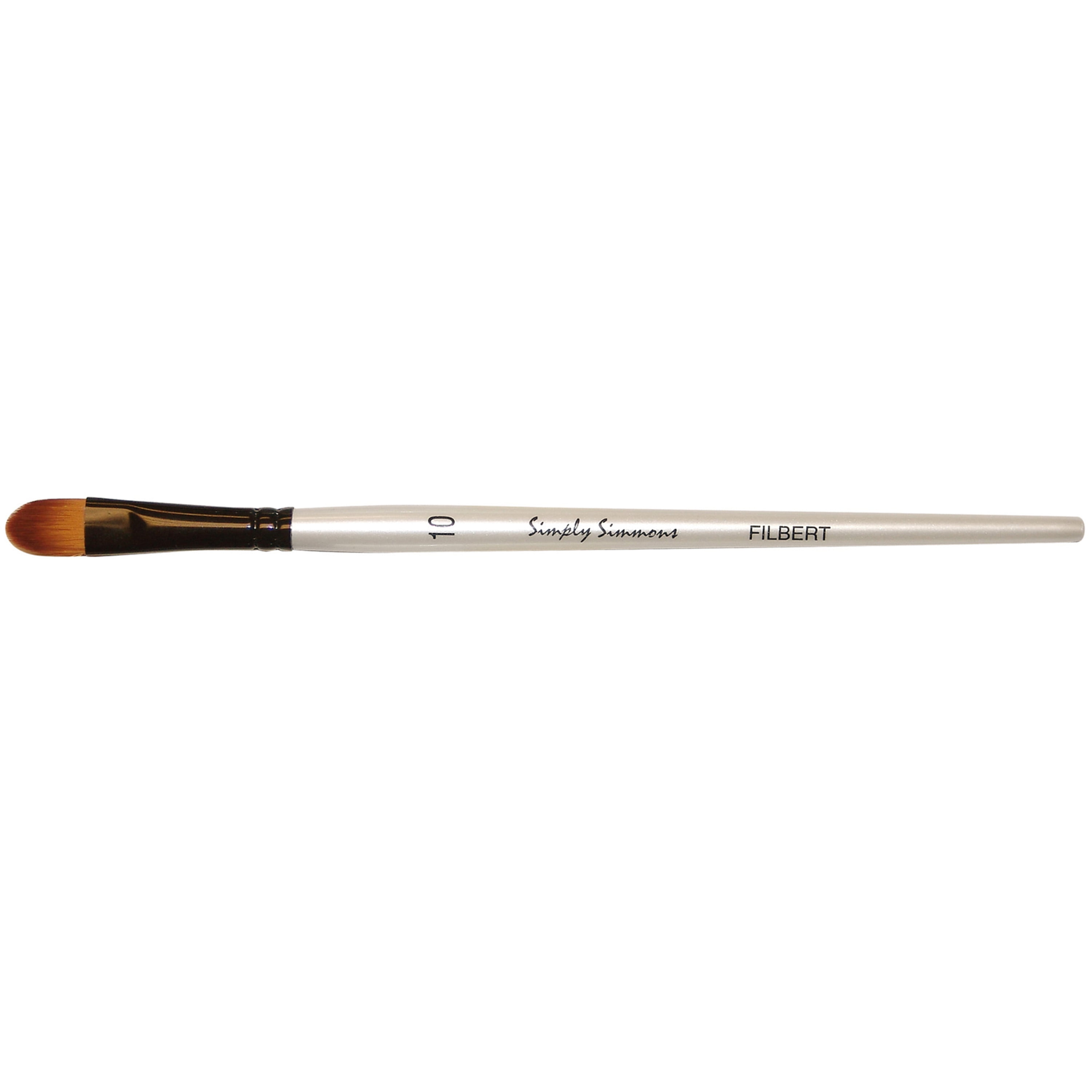Robert Simmons Simply Simmons Watercolor & Acrylic Short-Handle Brushes 8 round synthetic mix