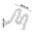 thumbnail image 3 of Nilvkv Shining Christmas Wreath Ornament Wall Hanging Decorations Pendant Party Festival Accessories, Christmas Decorations, CHRlSTMAS-GlFTs, 3 of 6