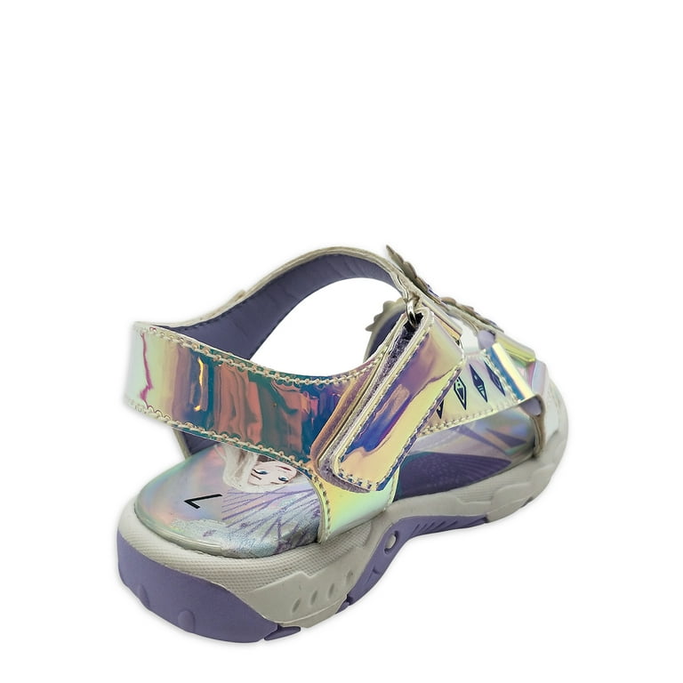 Disney Frozen Two Strap Studded Sandals Toddler Girls Walmart