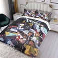 thumbnail image 3 of Voltron Defensor Legendario Conjunto de sábanas temático, trío de piezas, cómodo y amigable con la piel, diseño único, regalo de decoración para el hogar para familiares, amigos y fans,173cm *218cm, 3 of 6