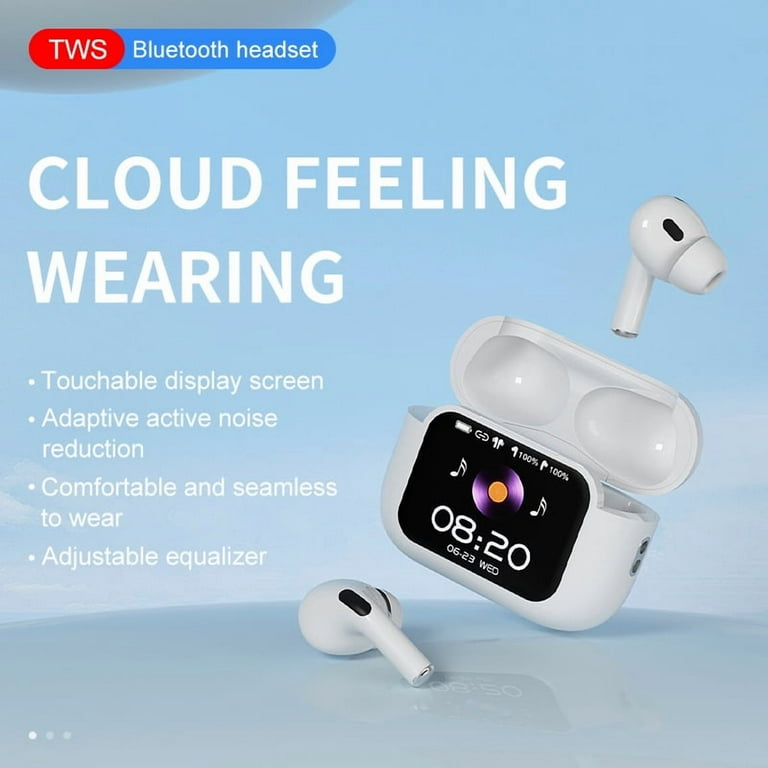 Bluetooth Headset Active Noise Cancellation Airpods Pro Android