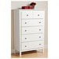 thumbnail image 2 of Berkshire 5 Drawer Chest - Color:Espresso-Color:White, 2 of 2