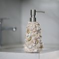 thumbnail image 2 of Seashells Soap Dispenser 6.7oz Seashells Design Soap Dispenser Soap Pump Bottles with Rust Proof Stainless Steel Pump, 2 of 10