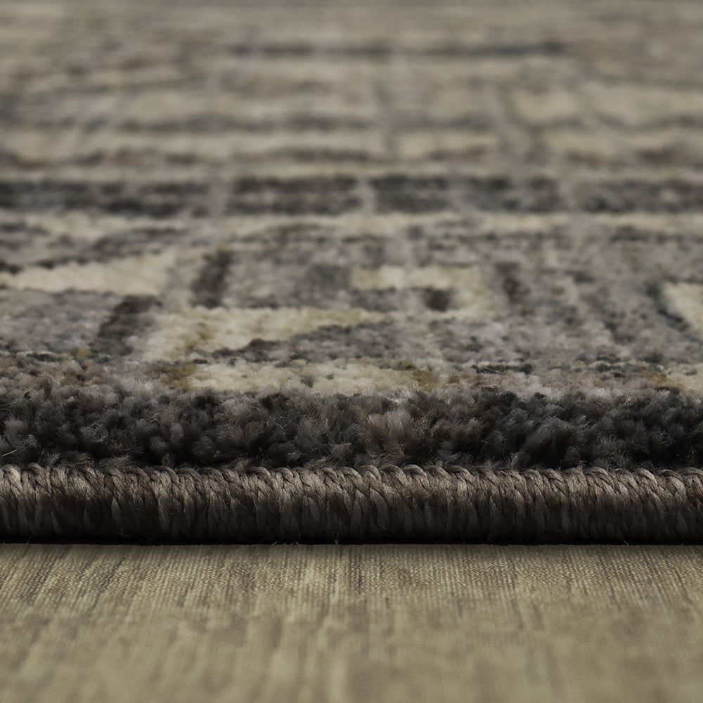 Mohawk Home Cochran Woven Area Rug, Mocha, 5' 3" x 8'