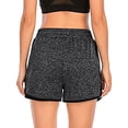 thumbnail image 5 of YouLoveIt Womens Yoga Shorts Women Yoga Bike Shorts High Waist Double Layer Women's Workout Active Shorts Women Yoga Running Sport Shorts Quick Dry, 5 of 7