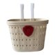 thumbnail image 3 of Cesta portabicicletas infantil para niños y niñas, fácil instalación, accesorios, cesta delantera multifunción para el manillar de bicicleta. Blanco, 3 of 8