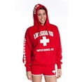 thumbnail image 2 of LIFEGUARD Official Ladies Red Hoodie Outerbanks NC Small, 2 of 2