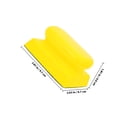 thumbnail image 2 of Raindrops Versatile Yellow Manual Sanding Block for Auto Body and Wood Finishing Tasks, 2 of 8