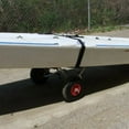 thumbnail image 3 of THORMN Aluminum Kayak Trailer Aluminum Kayak Bracket Portable Collapsible Trailer Inflatable Wheel Kayak Cart, 3 of 8