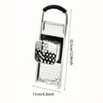 thumbnail image 4 of Stainless Steel Maker Set - Manual Operation, Comfort Grip, Multi-Functional Kitchen Tool for Homemade Noodles, Cheese, Vegetables, and Potatoes - Durable Italian Pasta Machine, 4 of 7