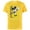 Yellow, variant on Disney Mickey Mouse Vintage Classics 28 Black & Yellow - Short Sleeve Cotton T-Shirt for Adults - Customized-White