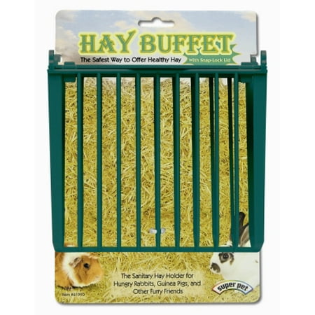 CENTRAL - SUPER PET/PETs INTL HAY BUFFET W/SNAP LOCK LID