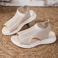 thumbnail image 4 of YOUYEDIAN Orthopedic Sandals for Women Beach Open Toe Arch Support Shoes Summer Comfy Slip on Non Slip Casual Slippers, 4 of 8
