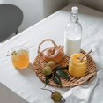 thumbnail image 3 of Slate Wicker Rattan Tray, 3 of 10