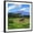 Black Frame, variant on Art.com A Lone African Elephant (Loxodonta Africana) by Mt. Kilimanjaro, Amboseli Nat'l Park, Kenya Photographic Print by Miva Stock, White Frame Wall Art, 21" x 21"