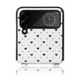 thumbnail image 5 of Dteck Galaxy Z Flip 4 Case with Strap, Cute Case Fit Samsung Galaxy Z Flip 4, Galaxy Z Flip 4 Case with Hinge Protection & Crossbody Strap, PU Leather Protective Cover for Women Girls,Green Bling Star, 5 of 8