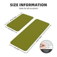 thumbnail image 2 of Logiee Olive Print Kitchen Mats for Floor Sets of 2,Waterproof Kitchen Rugs,Non Slip Comfort Standing Mat Rug for Home,Runner,Sink,Office,Laundry, 2 of 6
