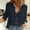 Black, variant on LIZUOJUN Womens Casual Linen Shirt Soft Linen Blend Button Down with Chest Pocket for Office or Everyday Casual,Black L