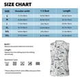 thumbnail image 6 of Fotbe Men's Vintage Sailboats Print Men's Sleeveless Muscle Tank Tops Casual T-Shirts for Gym Workout Beach-Small, 6 of 8