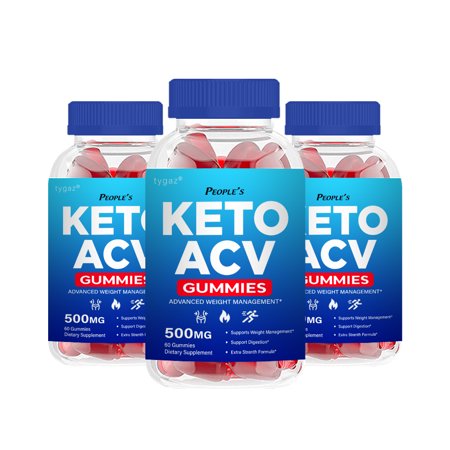 (3 Pack) People’s Keto Gummies - People’s Keto Weight Management Gummies