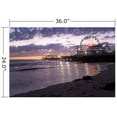 thumbnail image 2 of Wallmonkeys Santa Monica Pier at Sunset Peel and Stick Wall Decals Mural WM249799 (36 in W x 24 in H), 2 of 4