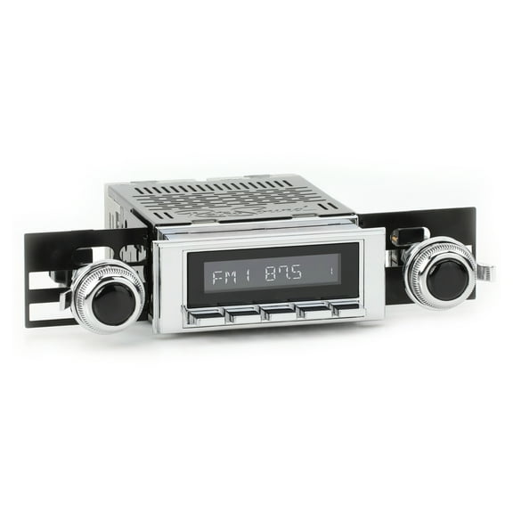 RetroRadio Compatible with 1967 or 1969 Dodge Dart Features Include Bluetooth, AUX, AM/FM LAC-M1-113-53P-73PD