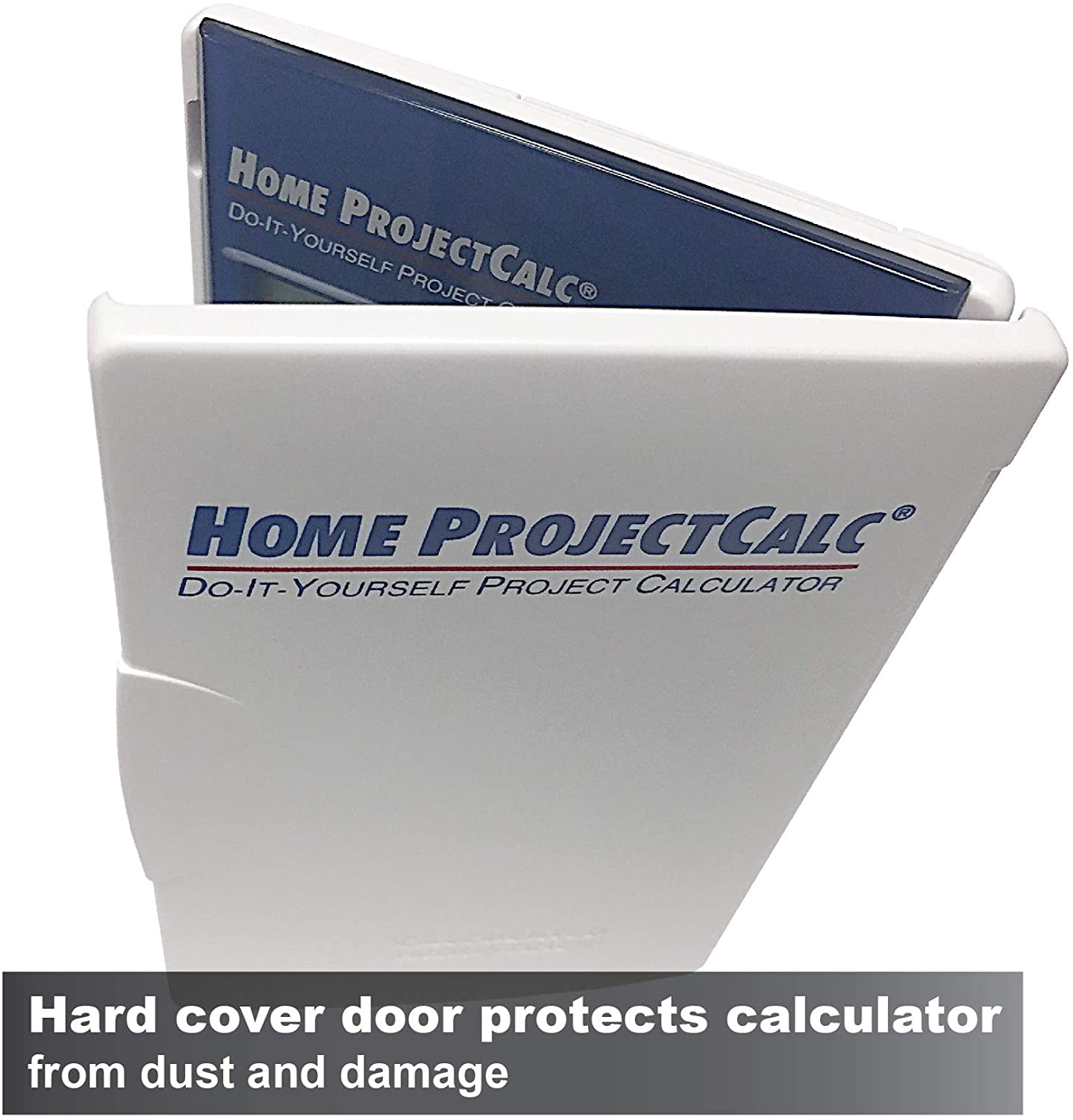 8510 Home ProjectCalc Do-It-Yourselfers Feet-Inch-Fraction Project Calculator | Dedicated Keys for Estimating Material Quantities and Costs Handymen DIYs , White Small