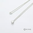 thumbnail image 4 of WINQ Solitaire Necklace 4 Prong Lab Grown Diamond 14K Gold, 4 of 5