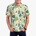 thumbnail image 1 of Fotbe Hawaiian Style Camiseta Polo de Golf para Hombre con Estampado – Camisa Deportiva Transpirable con Cuello Abotonado-3X-Large, 1 of 6