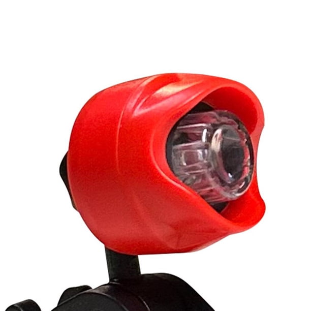 1 par de faros delanteros superbrillantes para conducción nocturna al aire libre (rojo)