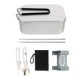 thumbnail image 1 of Miangastore Four Pliant Design Compact Argenté 1 Ensemble pour Activités Extérieures, 1 of 9