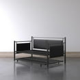 thumbnail image 4 of DHP Astoria Metal and Upholstered Daybed with Trundle, Twin, Black, 4 of 20