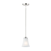 92081FTSN Maxim Lighting Vital-1 Light Mini Pendant-5.5 Inches wide by 8 inches high-Satin Nickel Finish