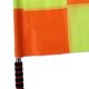 thumbnail image 4 of Bandera de árbitro Bandera de Seguridad de Tráfico Asta de Bandera de Acero Inoxidable Bandera de Señal Ligera Bandera de Mano para Fútbol Campo de Fú Gran cuadrado, 4 of 8