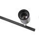 thumbnail image 3 of Tracking Lights Ceiling LED 4 60W Adjustable Angle Foldable Matte Black 4 Light Tracking Lighting for Bedroom Hotel 85‑265V, 3 of 4