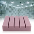 thumbnail image 3 of paneles de espuma acústica de color morado para insonorización, ideales para salas de piano y estudios de grabación, 3 of 8