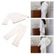 thumbnail image 4 of Conjunto de pijama de dos piezas para mujer, pijama de pantalones sueltos cálidos de manga larga, blanco, talla única, 1 pieza Sailing, 4 of 10