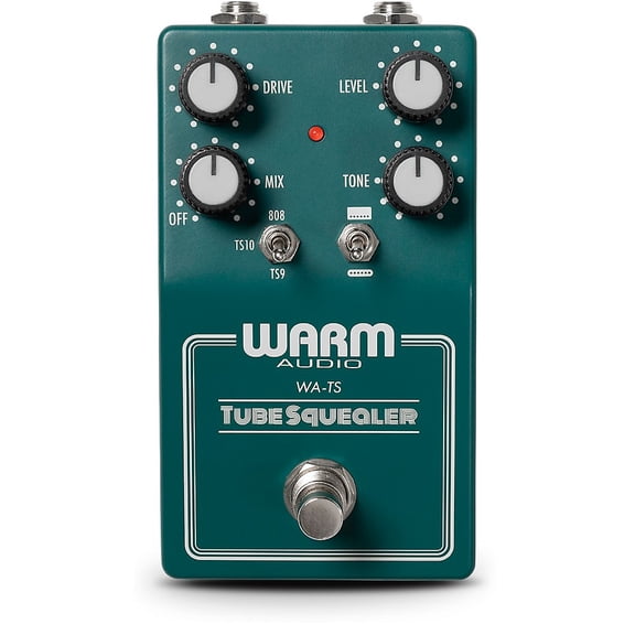 Warm Audio WA-TS Tube Squealer Dual Overdrive Effects Pedal - Vintage Green